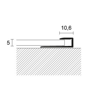 Zaključni profil ADAPT 5 mm