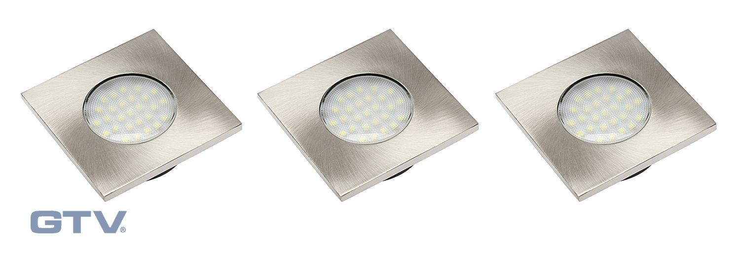 LED SVETILKA MARBELLA 3 x 1,5W TOPLO BELA - 2700K