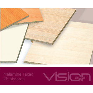 Oplemenitena iverna plošča 2800 x 2070 mm, debeline 18 mm