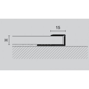 Zaključni profil ADAPT 9 mm